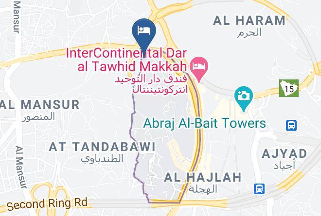 Doubletree By Hilton Makkah Jabal Omar Map