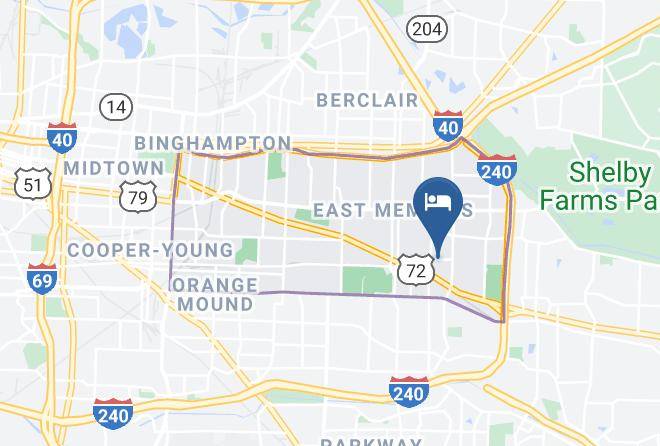 Shelby - Doubletree By Hilton Hotel Memphis Maps
