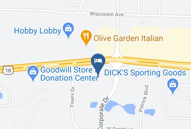 Waukesha - Doubletree By Hilton Hotel Milwaukee Brookfield Maps