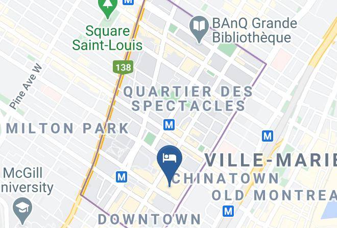 Montreal - Doubletree By Hilton Montreal Maps