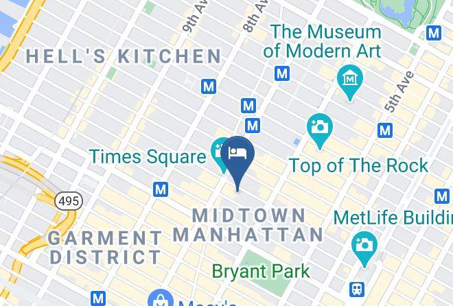 New York - Millennium Times Square New York Maps