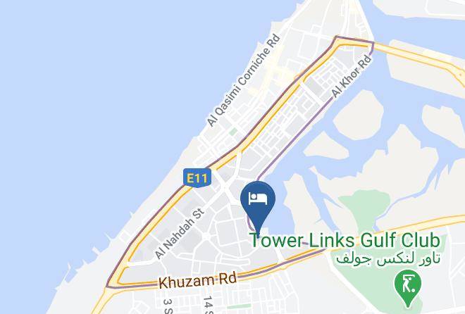 North Ras Al Khaimah - DoubleTree By Hilton Ras Al Khaimah Corniche Residences Maps