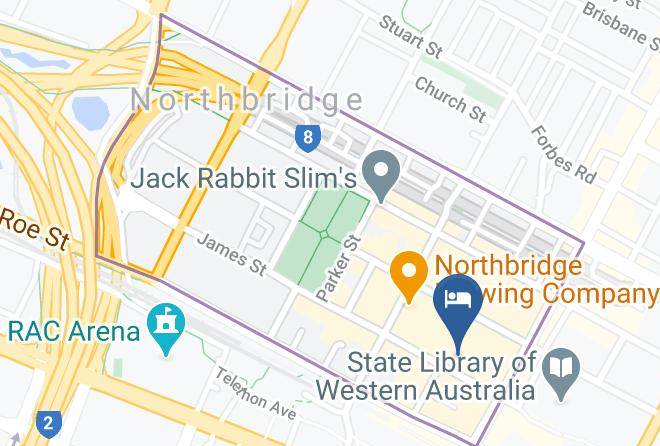 Perth - Doubletree By Hilton Perth Northbridge Maps