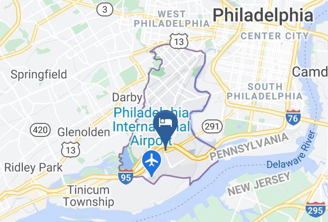 Philadelphia - Doubletree By Hilton Hotel Philadelphia Airport Maps
