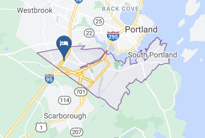 Cumberland - Doubletree By Hilton Hotel Portland Me Maps