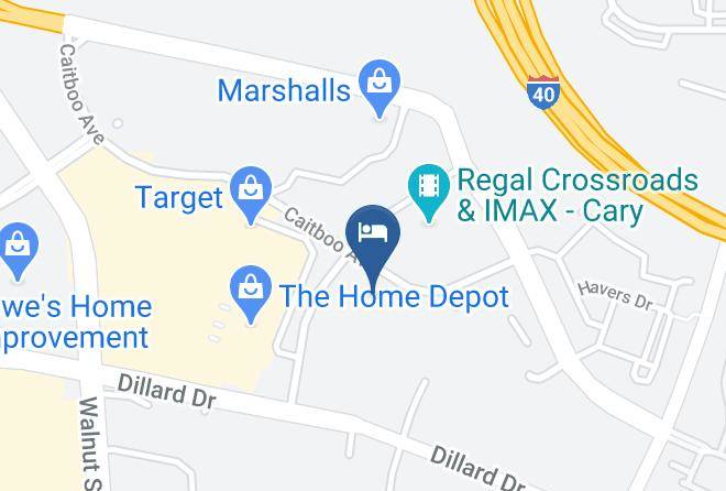 Wake - Doubletree By Hilton Hotel Raleigh Cary Maps