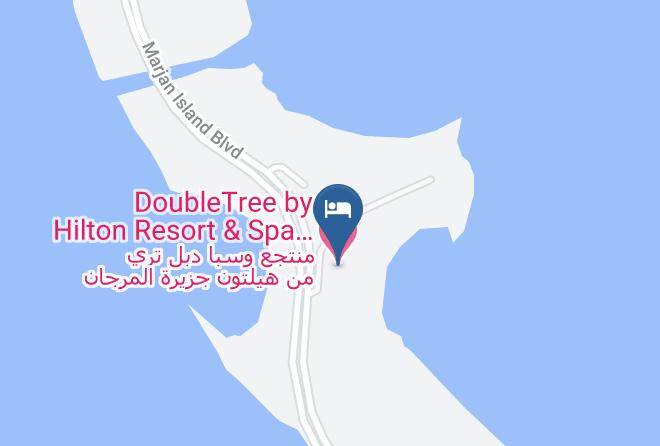 Al Jazeerah Al Hamrah - Doubletree By Hilton Resort & Spa Marjan Island Maps