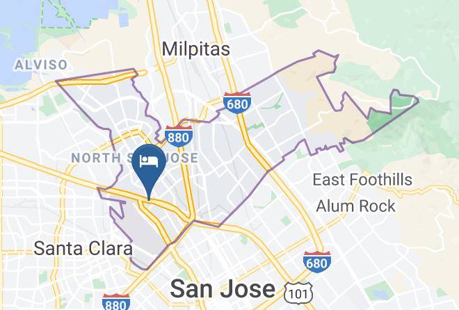 Santa Clara - Doubletree By Hilton Hotel San Jose Maps