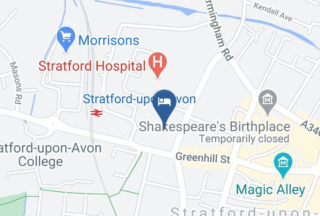 Warks - Doubletree By Hilton Stratford Upon Avon Maps