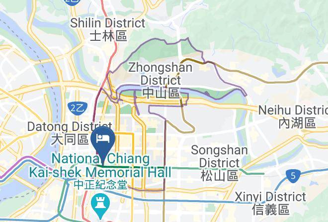 Zhongshan District Zhongshan North Road Tiaotong Shopping Ar - Doubletree By Hilton Taipei Zhongshan Maps