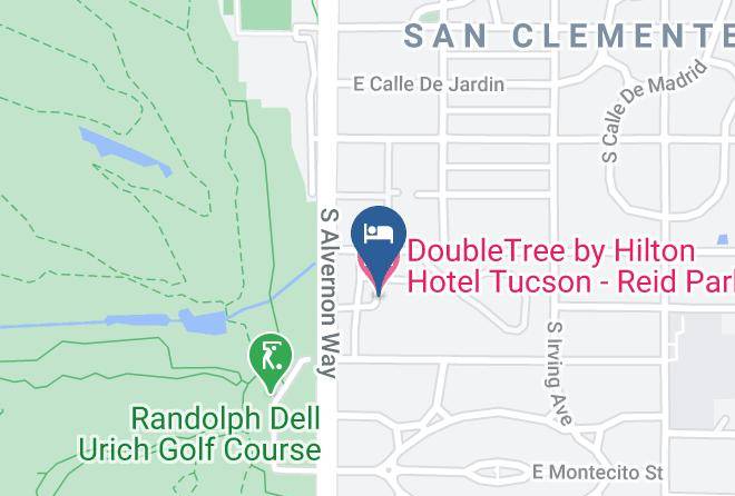 Pima - Doubletree By Hilton Hotel Tucson Reid Park Maps