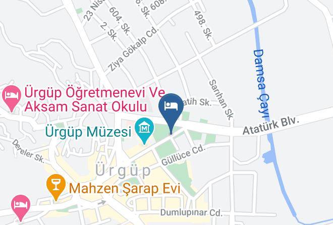 Urgup - DoubleTree By Hilton Hotel Avanos Cappadocia Maps