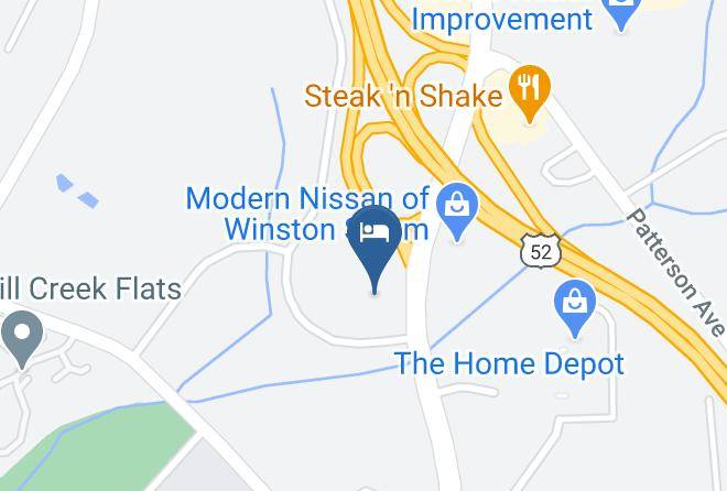 Forsyth - Doubletree By Hilton Hotel Winston Salem University Maps
