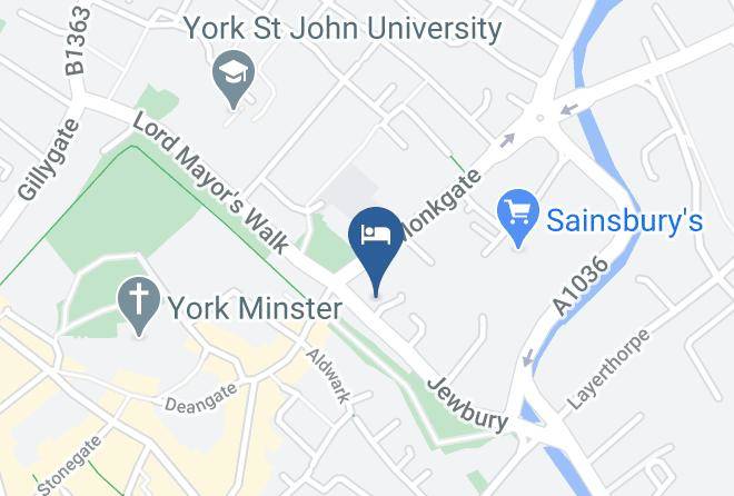 York - Doubletree By Hilton York Maps
