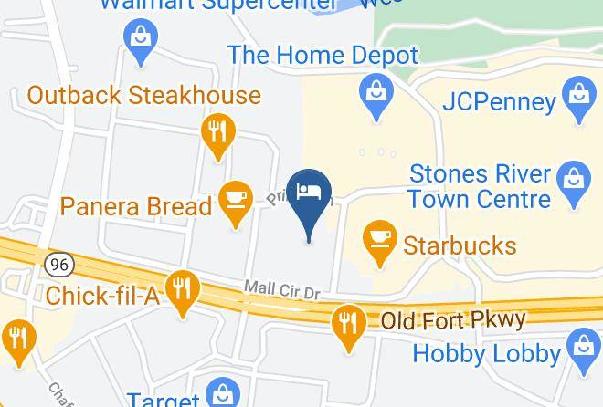Rutherford - Doubletree By Hilton Hotel Murfreesboro Maps
