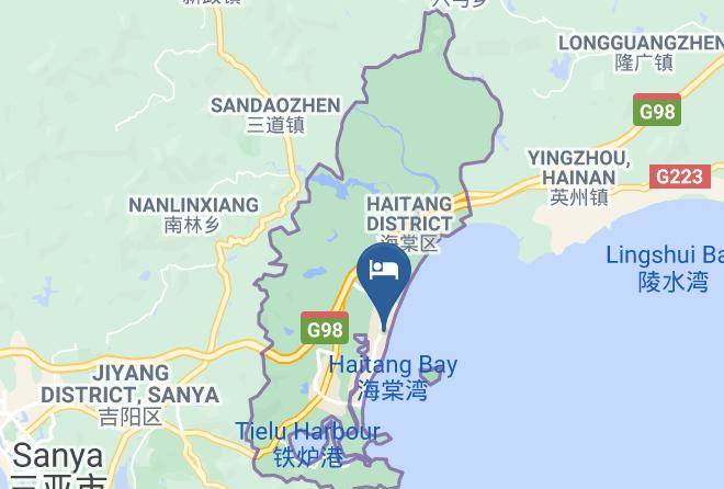 Doubletree Resort By Hilton Hotel Sanya Haitang Bay Map