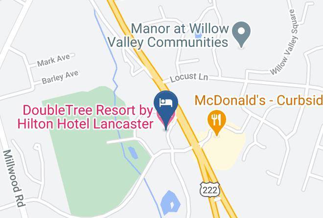 Lancaster - Doubletree Resort By Hilton Hotel Lancaster Maps