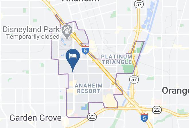 Orange - Doubletree Suites By Hilton Hotel Anaheim Resort Convention Center Maps