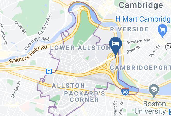 Suffolk - Doubletree Suites By Hilton Hotel Boston Cambridge Maps