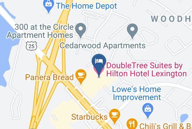 Fayette - Doubletree Suites By Hilton Hotel Lexington Maps