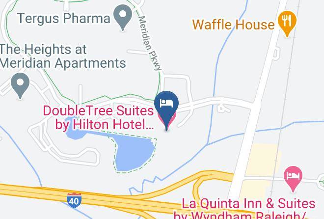 Durham - Doubletree Suites By Hilton Hotel Raleigh Durham Maps