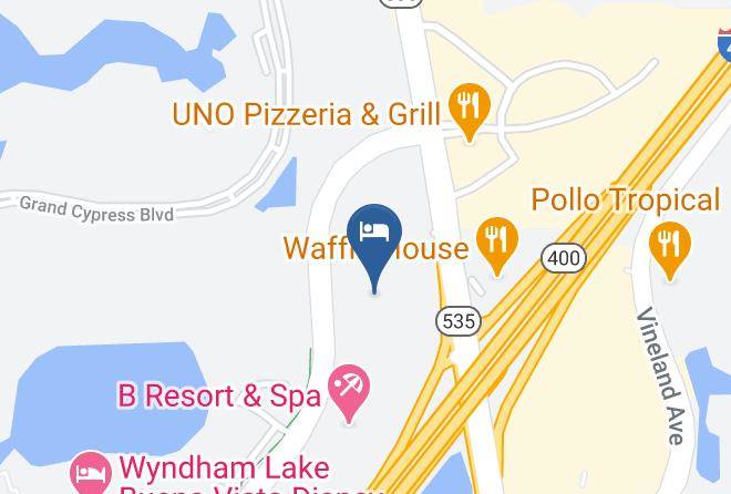 Orange - Doubletree Suites By Hilton Orlando Disney Springs Area Maps