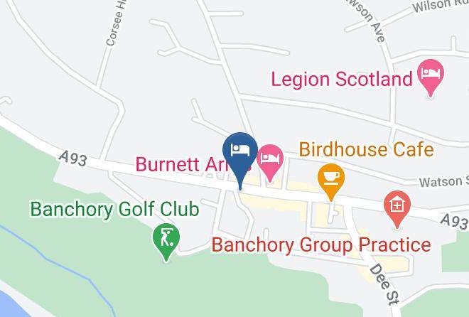 Aberdeenshire - Douglas Arms Hotel Maps