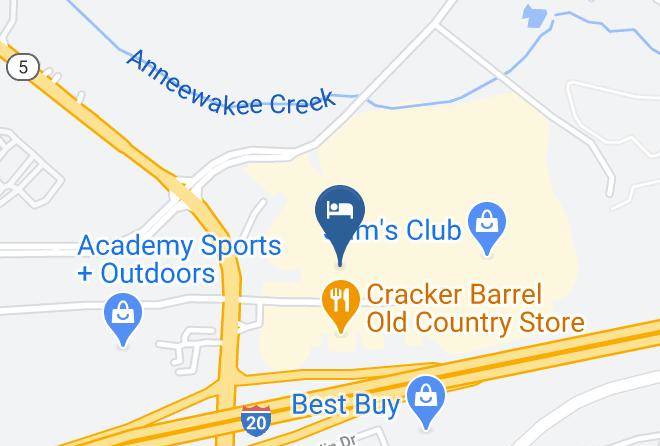 Holiday Inn Express Atlanta W I-20 Douglasville Map