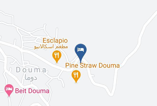 El Batroun - Douma Hotel Maps