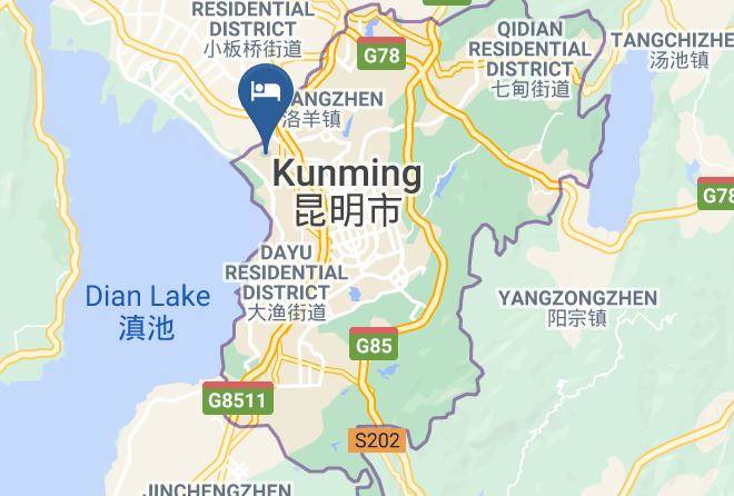 Kunming - Dounan Flower Hot Spring Commercial Hotel Maps