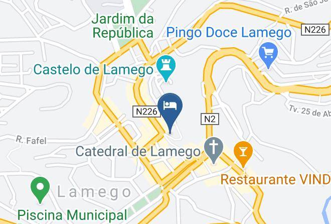 Lamego - Douro Castelo Signature Hotel Maps