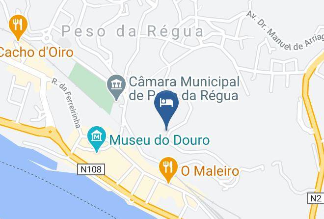 Peso Da Regua - Douro Vally Inn Maps