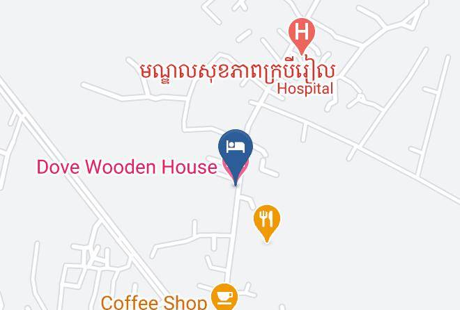 Dove Wooden House Karte - Siem Reap - Siem Reab Town