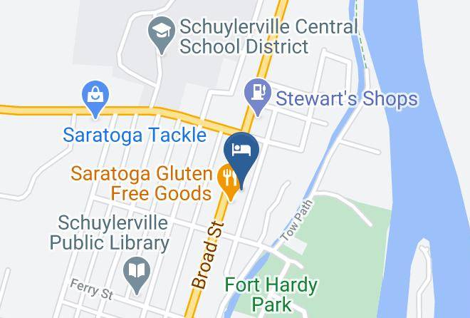 Saratoga - Dovegate Inn Maps