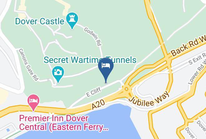 Kent - Dover Adventure Backpackers Maps