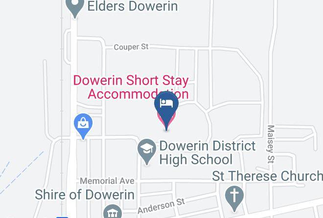 Dowerin - Dowerin Short Stay Accommodation Maps
