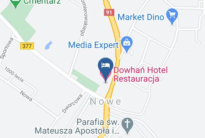 Swiecki - Dowhan Hotel Restauracja Maps