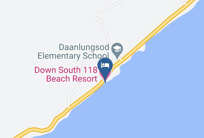 Cebu - Down South 118 Beach Resort Maps