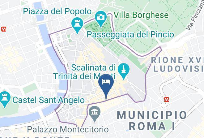 Rome - Down Town Daplace Collection Maps