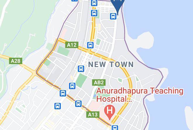 Anuradhapura - Down Town Hotel Maps