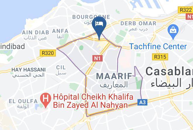 Casablanca - Down Town Hotel By Blh Maps