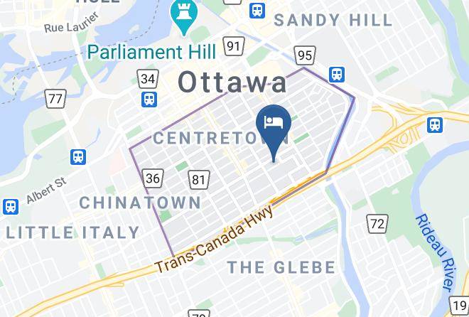 Ottawa - Downtown Bed And Breakfast Maps