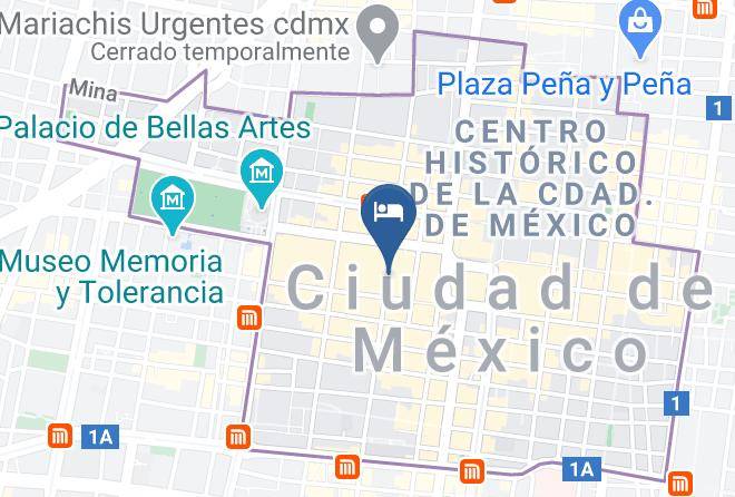 Cuauhtemoc - Downtown Beds Maps
