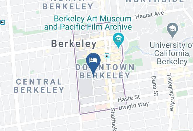 Alameda - Downtown Berkeley Inn Maps