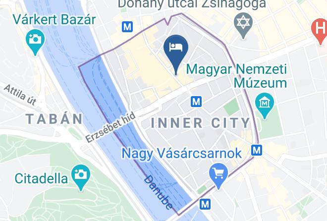 Budapest 5 Kerulet - Downtown Birdnest Maps