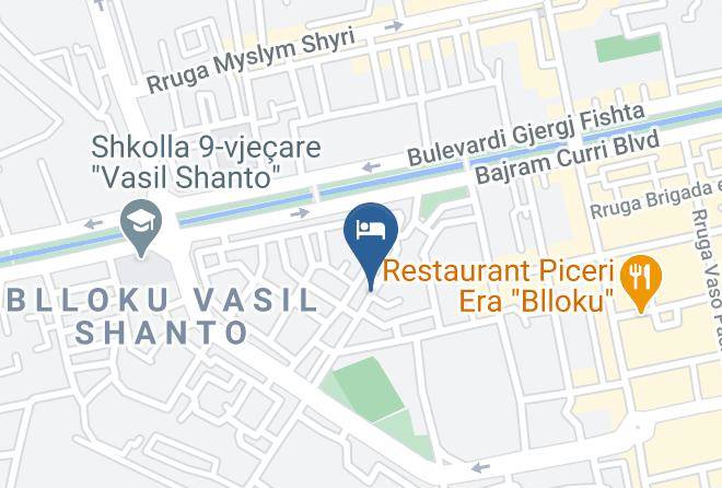 Tirana - Downtown City Hotel Maps