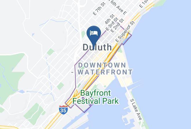 St Louis - The Downtown Duluth Inn Maps
