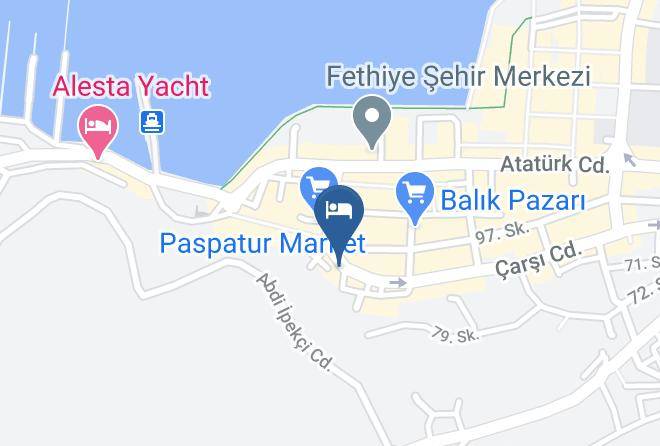 Fethiye - Downtown Fethiye Suites Maps