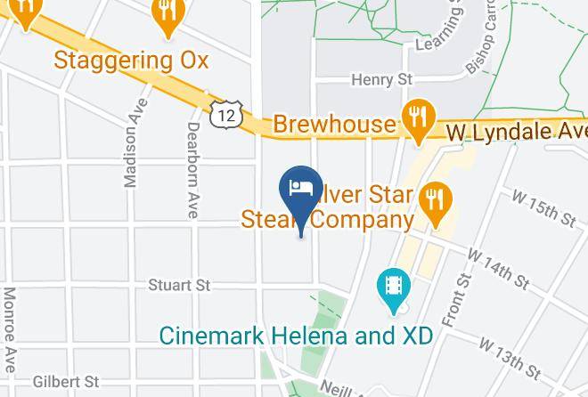 Lewis And Clark - Downtown Helena Getaway Maps