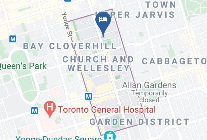Toronto - Downtown Home Inn Maps